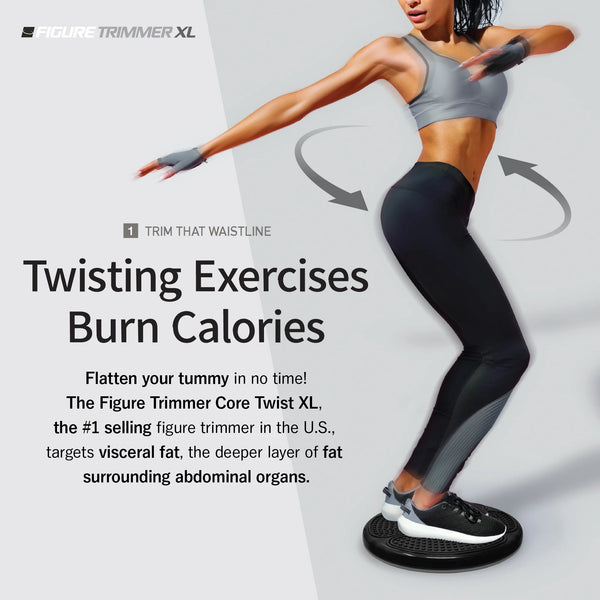 Twisting Waist Fitness Disk - Twister for Belly Shape